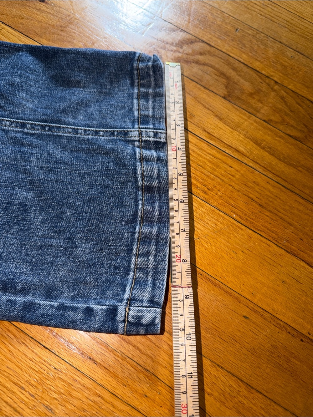 Kut from the Kloth Women's Dark Blue Boot-Cut Cargo Jeans - Picture 4 of 8